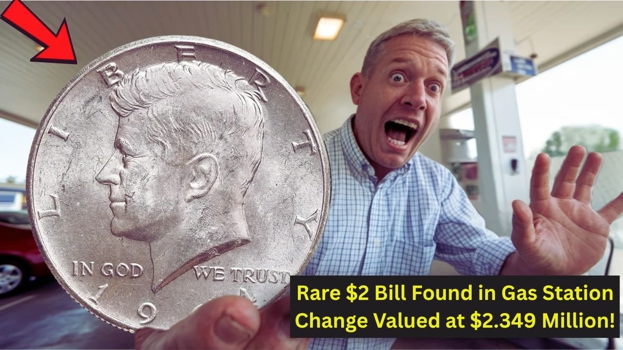 Rare $2 Bill Found in Gas Station Change Valued at $2.349 Million!
