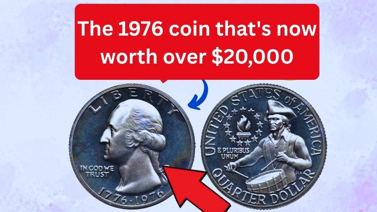Hidden for decades: The 1976 coin that's now worth over $20,000