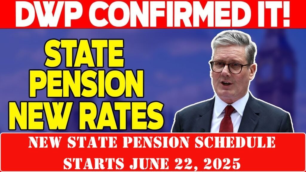 Big News for Pensioners: New State Pension Schedule Starts June 22, 2025 – DWP’s Major Update!