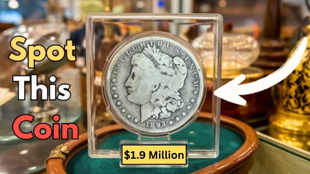 Morgan Silver Dollar from Antique Store Turns Into $1.9 Million Treasure