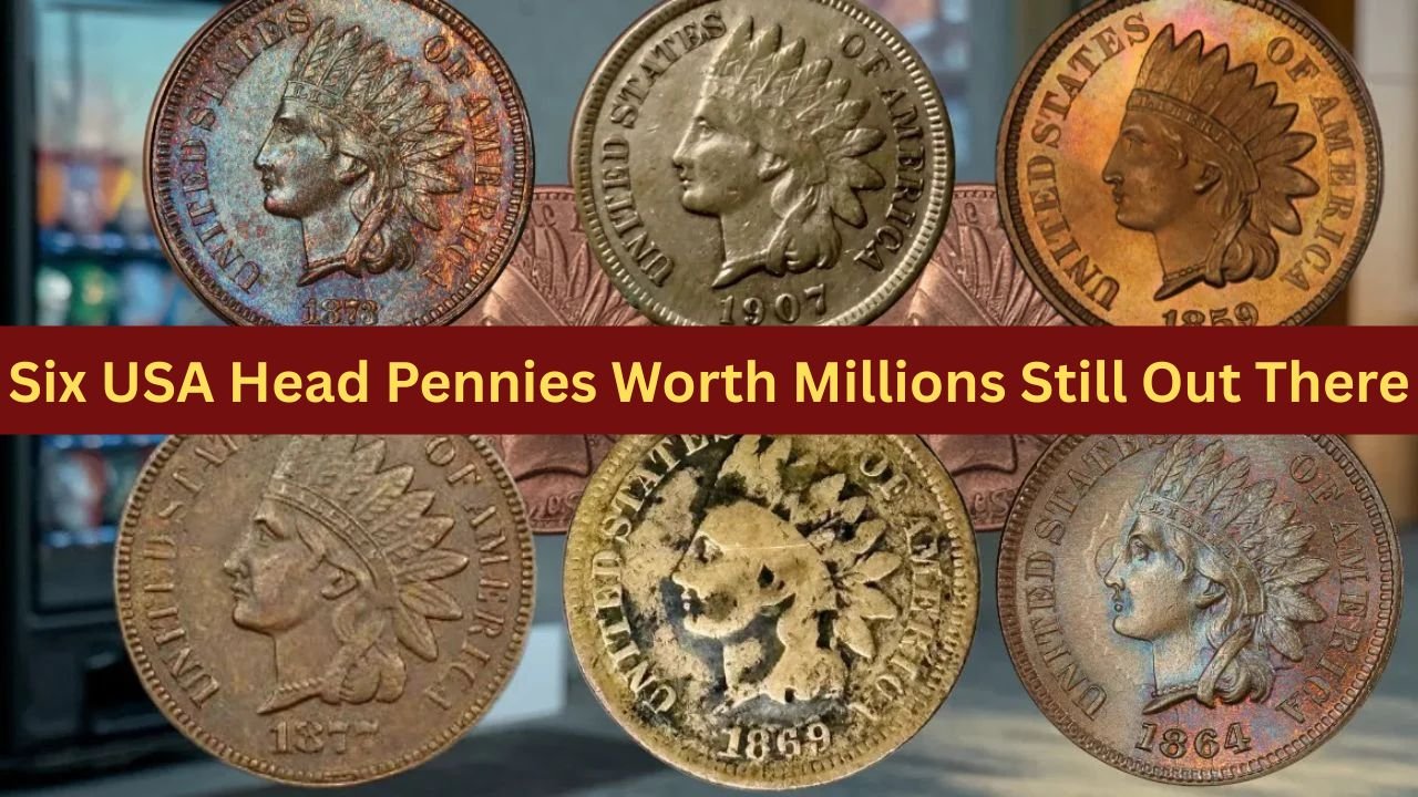 Six USA Head Pennies Worth Millions Still Out There