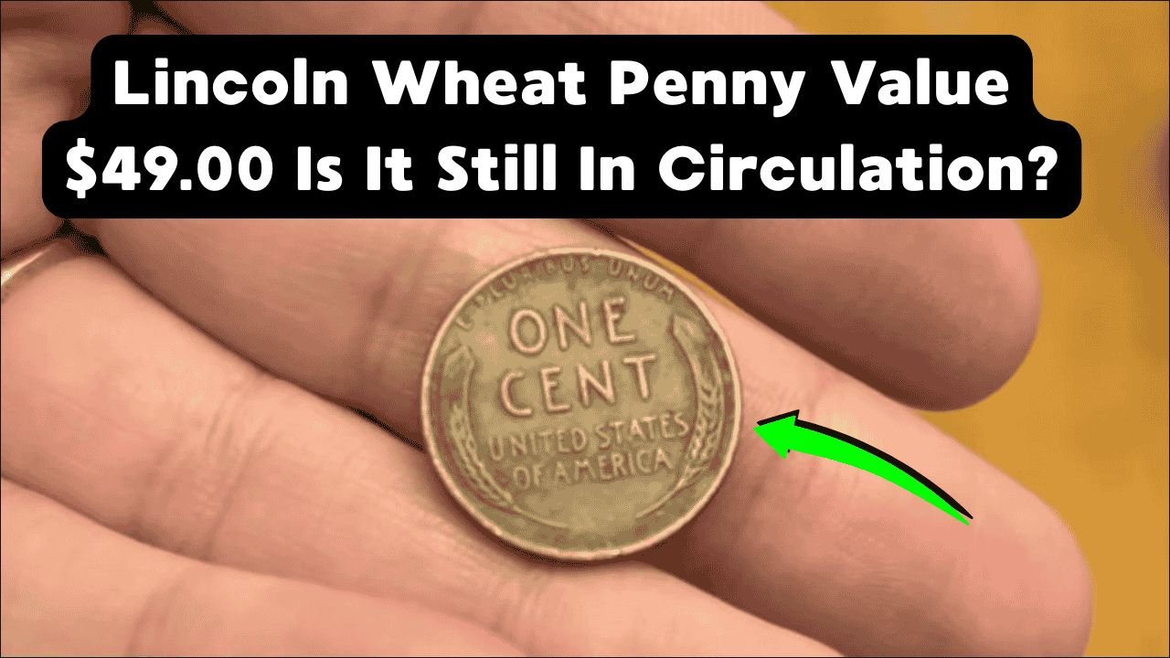 Lincoln Wheat Penny Value $49.00 Is It Still In Circulation?